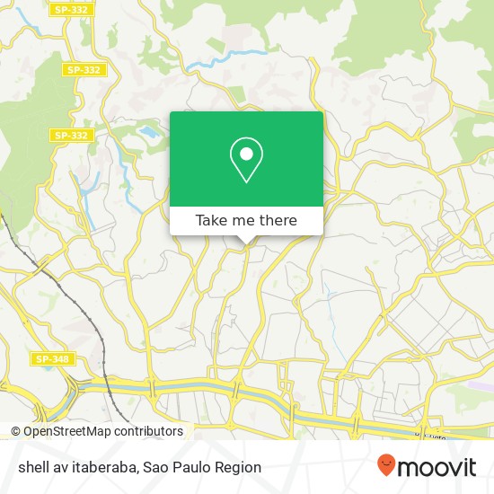 shell av itaberaba map