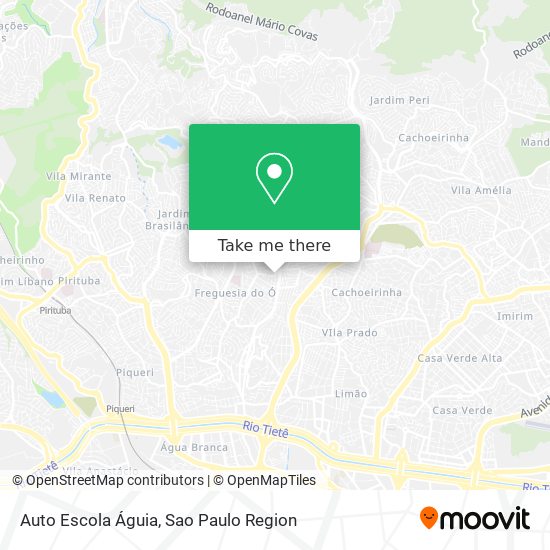 Auto Escola Águia map