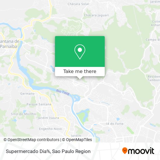 Supermercado Dia% map