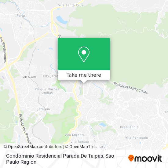 Condominio Residencial Parada De Taipas map