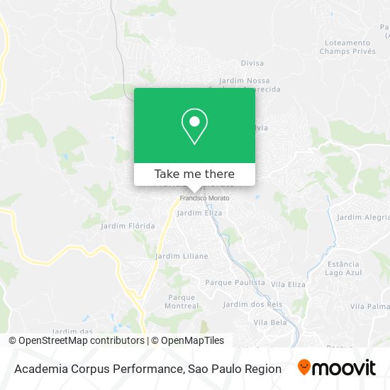 Academia Corpus Performance map