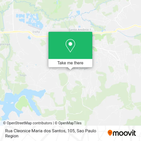Rua Cleonice Maria dos Santos, 105 map