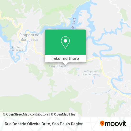 Rua Donária Oliveira Brito map