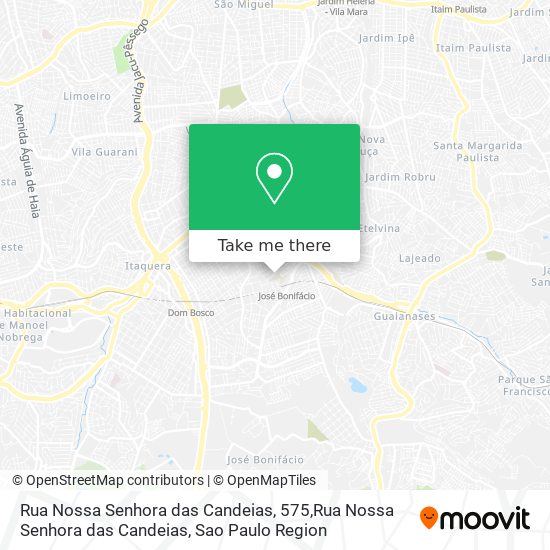 Mapa Rua Nossa Senhora das Candeias, 575,Rua Nossa Senhora das Candeias