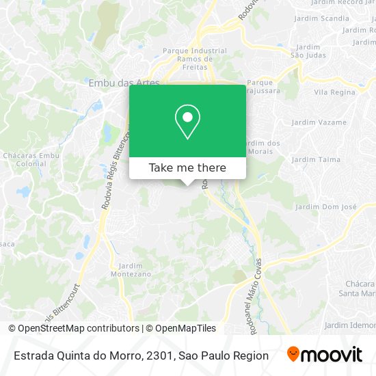 Estrada Quinta do Morro, 2301 map