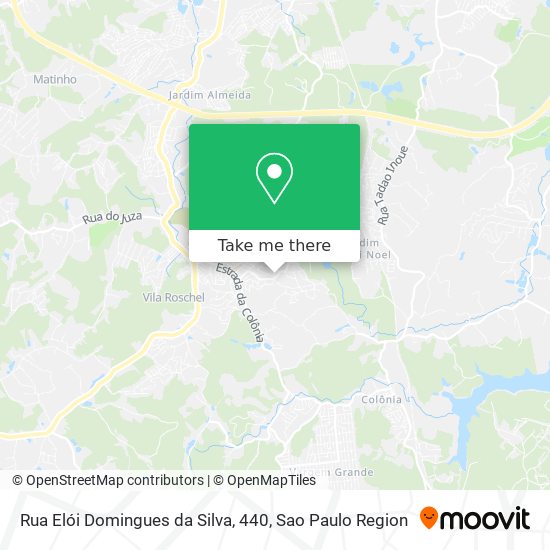 Mapa Rua Elói Domingues da Silva, 440