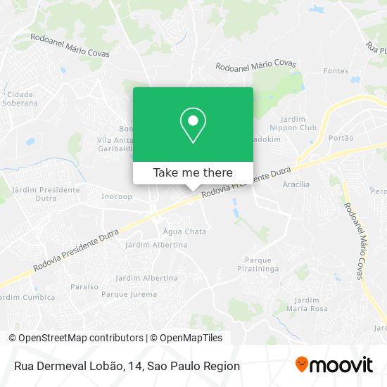 Rua Dermeval Lobão, 14 map