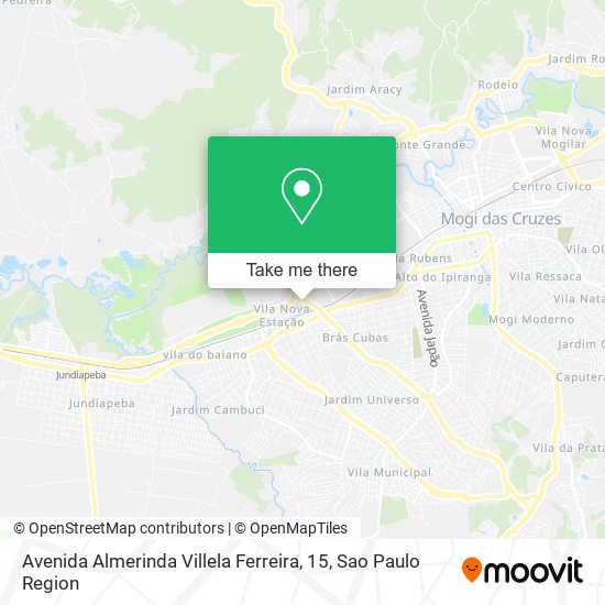 Avenida Almerinda Villela Ferreira, 15 map