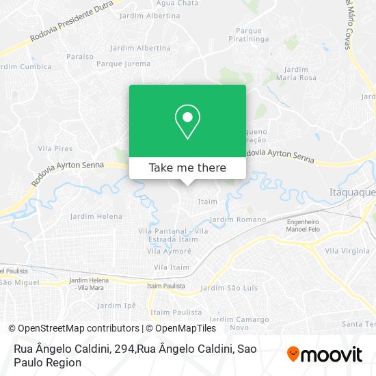 Rua Ângelo Caldini, 294,Rua Ângelo Caldini map