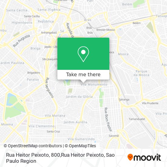 Mapa Rua Heitor Peixoto, 800,Rua Heitor Peixoto