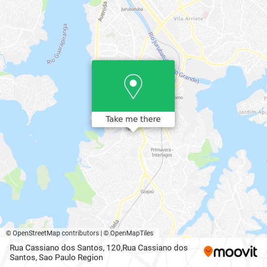 Rua Cassiano dos Santos, 120,Rua Cassiano dos Santos map