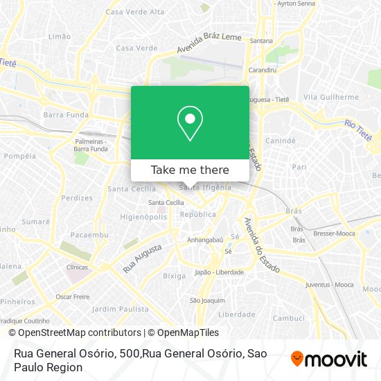 Rua General Osório, 500,Rua General Osório map