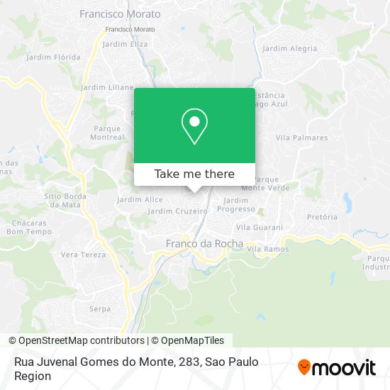Rua Juvenal Gomes do Monte, 283 map
