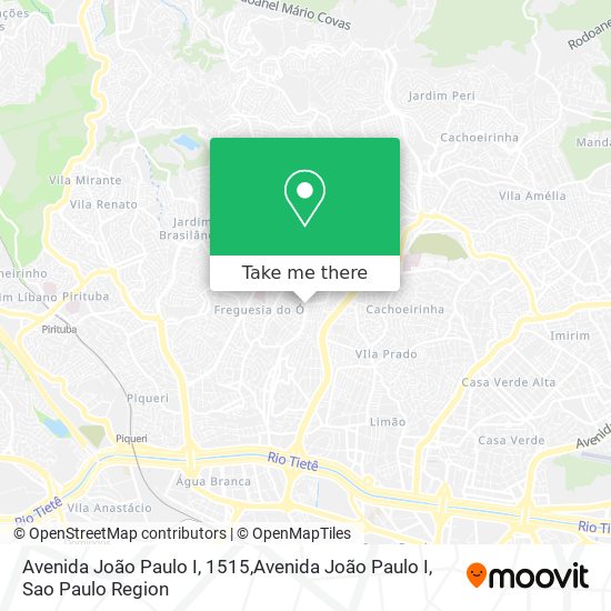 Avenida João Paulo I, 1515,Avenida João Paulo I map