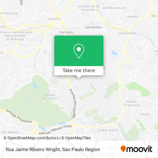 Rua Jaime Ribeiro Wright map