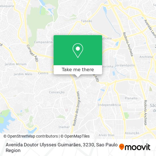 Avenida Doutor Ulysses Guimarães, 3230 map