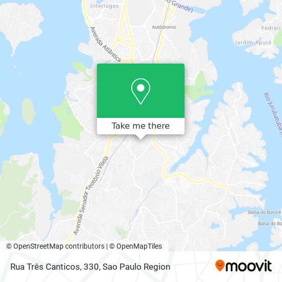 Rua Três Canticos, 330 map