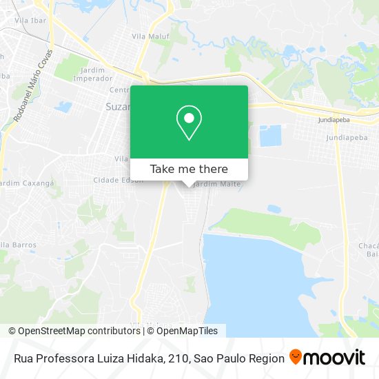 Rua Professora Luiza Hidaka, 210 map