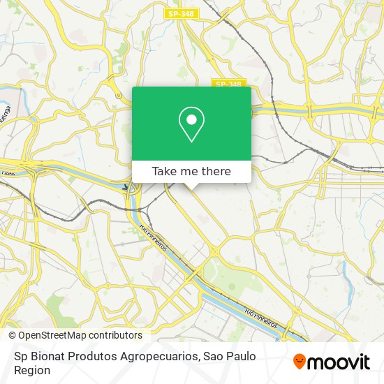 Sp Bionat Produtos Agropecuarios map