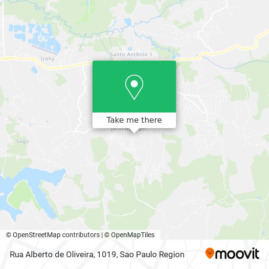 Rua Alberto de Oliveira, 1019 map