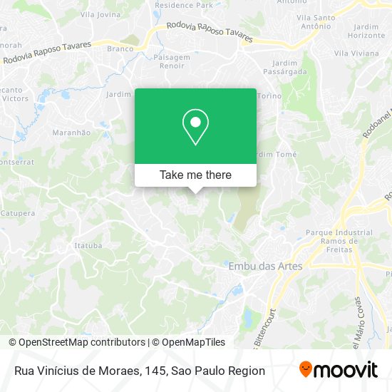 Rua Vinícius de Moraes, 145 map