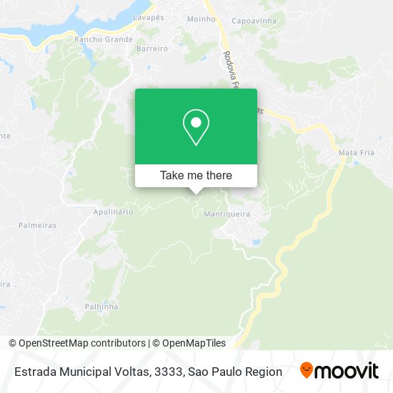 Estrada Municipal Voltas, 3333 map