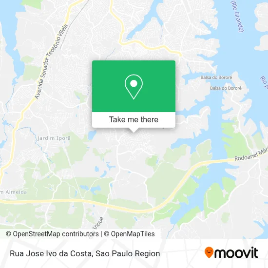 Rua Jose Ivo da Costa map