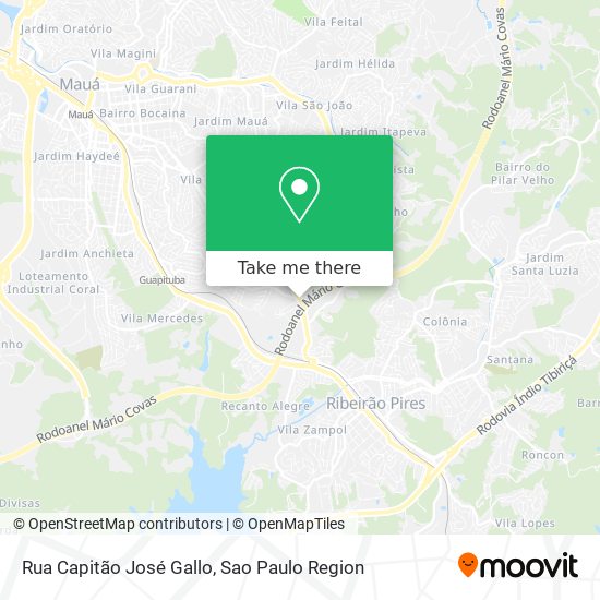 Rua Capitão José Gallo map
