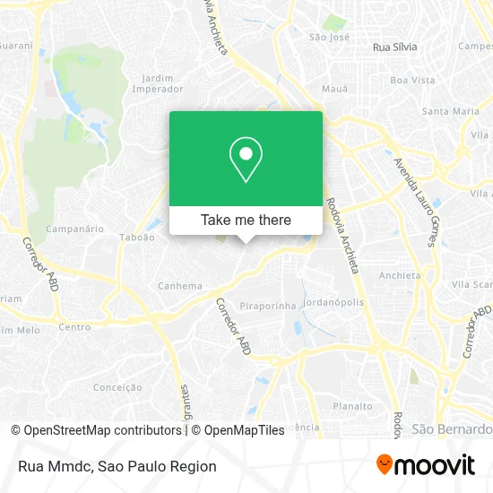 Rua Mmdc map