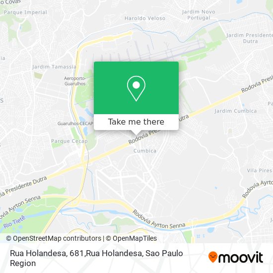 Rua Holandesa, 681,Rua Holandesa map