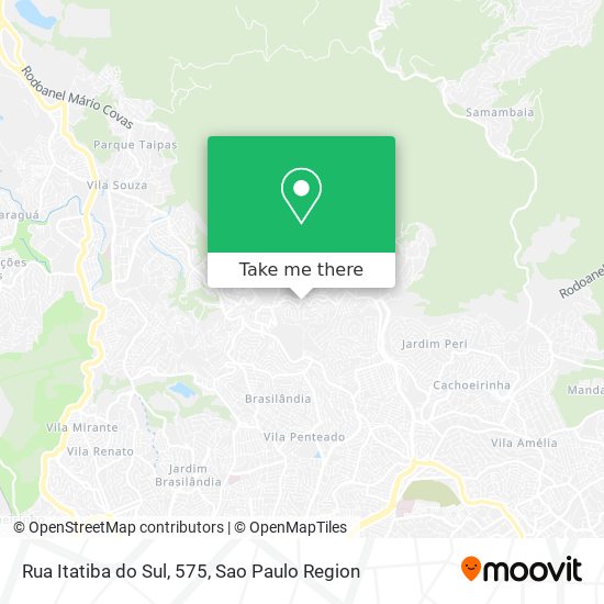 Rua Itatiba do Sul, 575 map