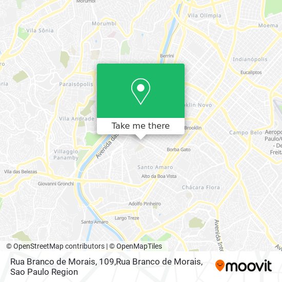 Rua Branco de Morais, 109,Rua Branco de Morais map