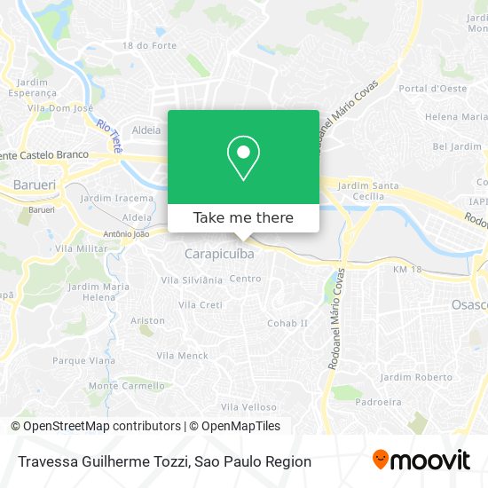 Travessa Guilherme Tozzi map