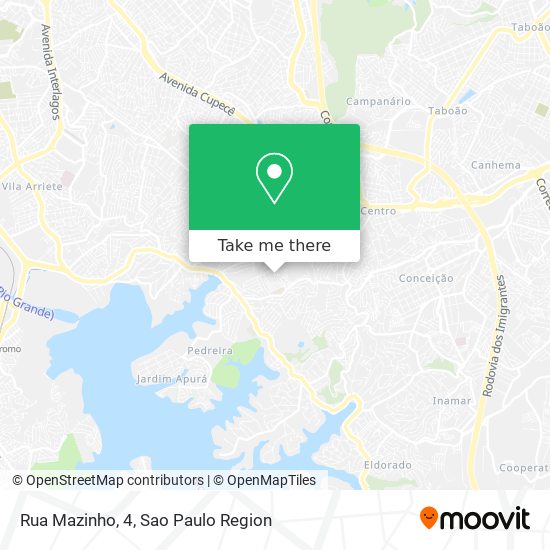 Rua Mazinho, 4 map