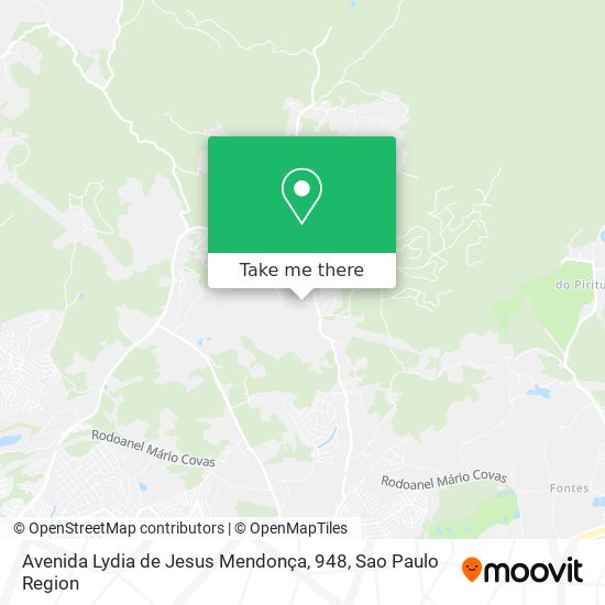 Avenida Lydia de Jesus Mendonça, 948 map