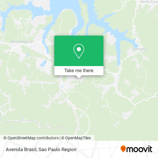 Avenida Brasil map