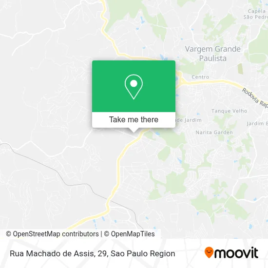 Rua Machado de Assis, 29 map
