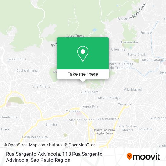 Rua Sargento Advíncola, 118,Rua Sargento Advíncola map