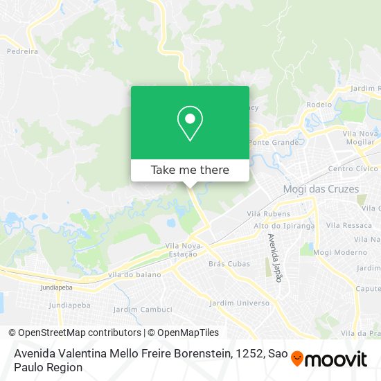 Avenida Valentina Mello Freire Borenstein, 1252 map