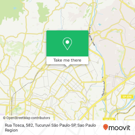 Rua Tosca, 582, Tucuruvi São Paulo-SP map