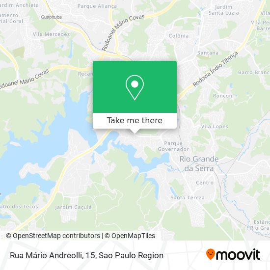 Rua Mário Andreolli, 15 map