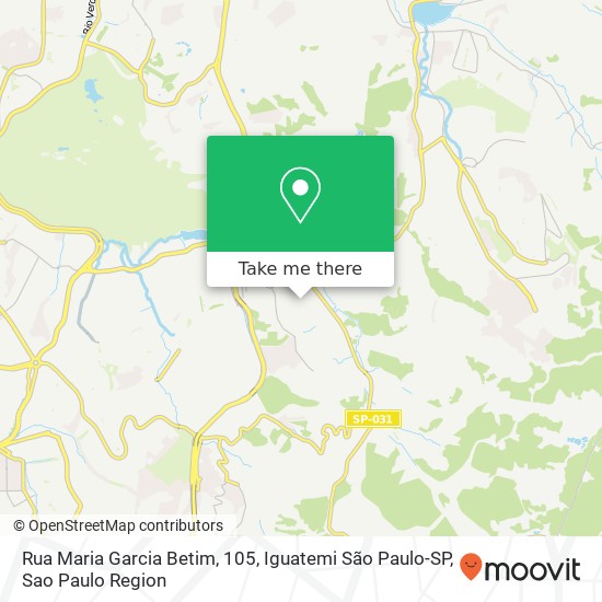 Rua Maria Garcia Betim, 105, Iguatemi São Paulo-SP map