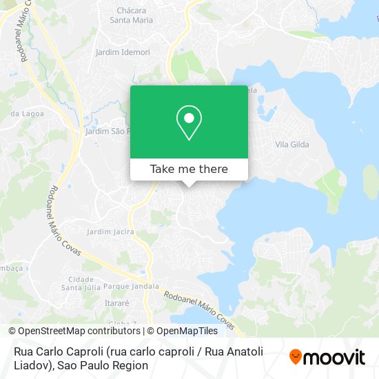 Rua Carlo Caproli (rua carlo caproli / Rua Anatoli Liadov) map