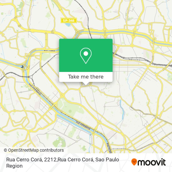 Rua Cerro Corá, 2212,Rua Cerro Corá map