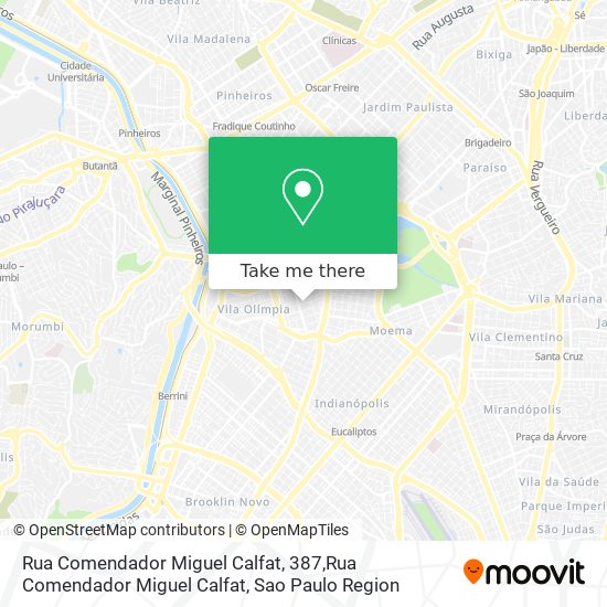 Rua Comendador Miguel Calfat, 387,Rua Comendador Miguel Calfat map