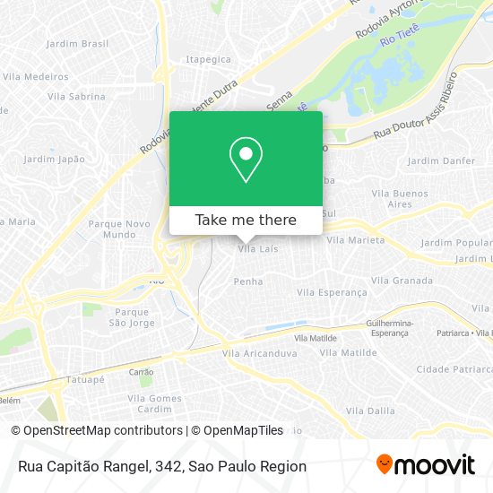 Rua Capitão Rangel, 342 map