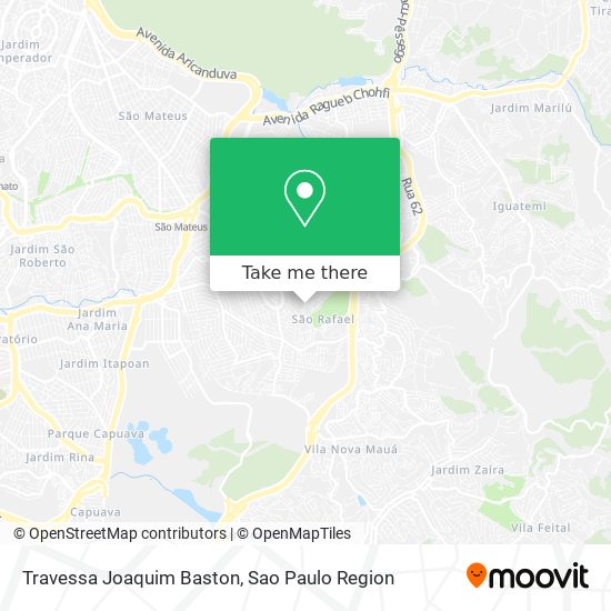 Travessa Joaquim Baston map