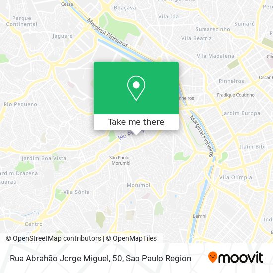 Rua Abrahão Jorge Miguel, 50 map