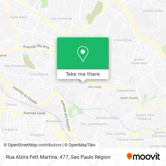 Rua Alzira Fett Martins, 477 map