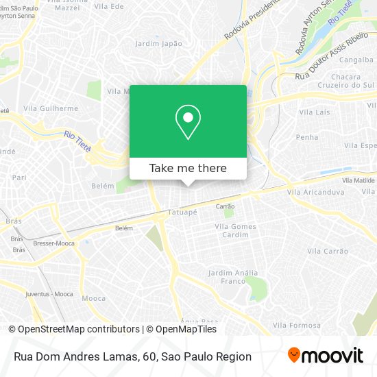 Rua Dom Andres Lamas, 60 map